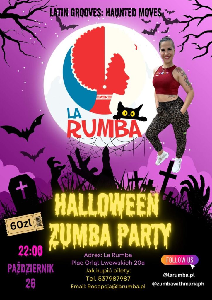 Halloween zumba party, La Rumba Wrocław