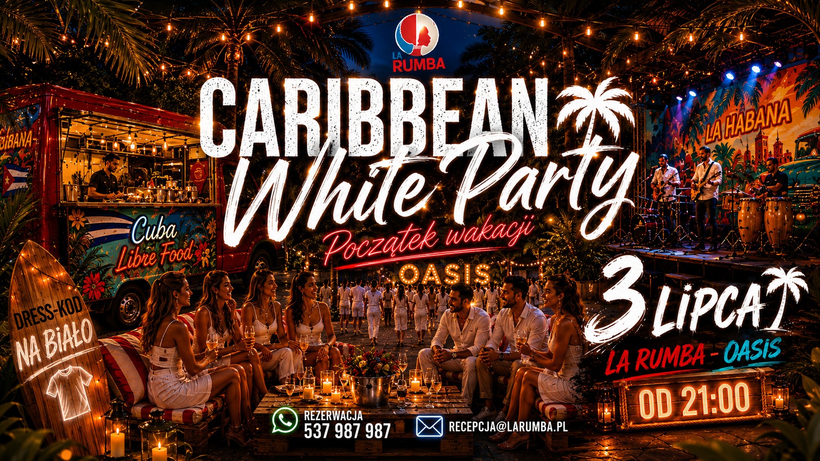 CARIBBEAN WHITE PARTY Wrocław